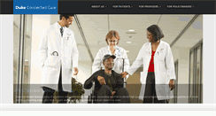 Desktop Screenshot of dukeconnectedcare.org